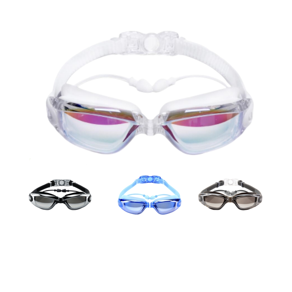 Swim Goggles Anti Fog Uv - Kobiety mężczyźni okulary pływackie Anti-Fog UV