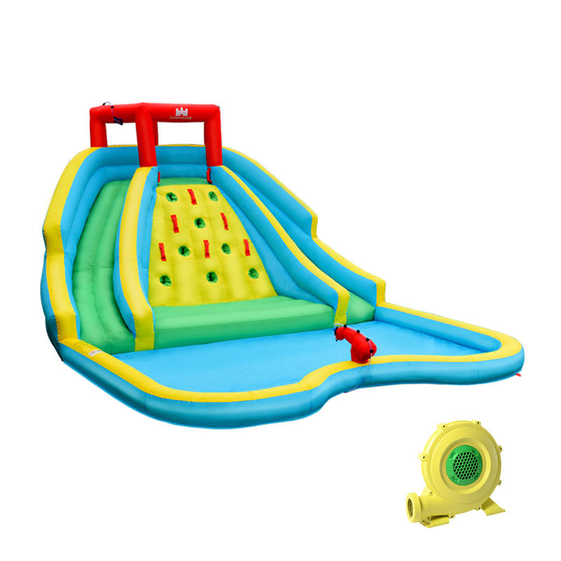 Water Slide Inflatable - Nadmuchiwany park wodny z podwójną zjeżdżalnią