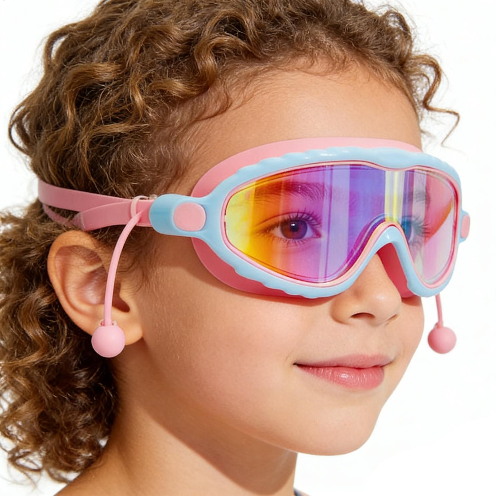 Swim Goggles Anti Fog Uv - Okulary pływackie dla dzieci, przeciwmgielne, z