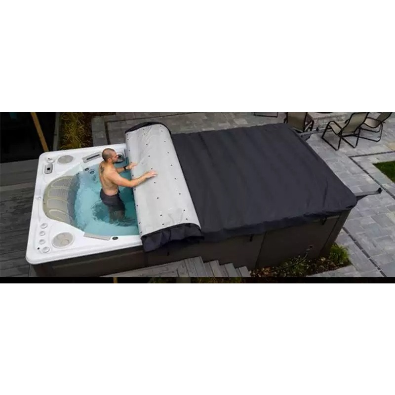 Pool Cover Waterproof - Nowa, w 100% wodoodporna, zwijana plandeka