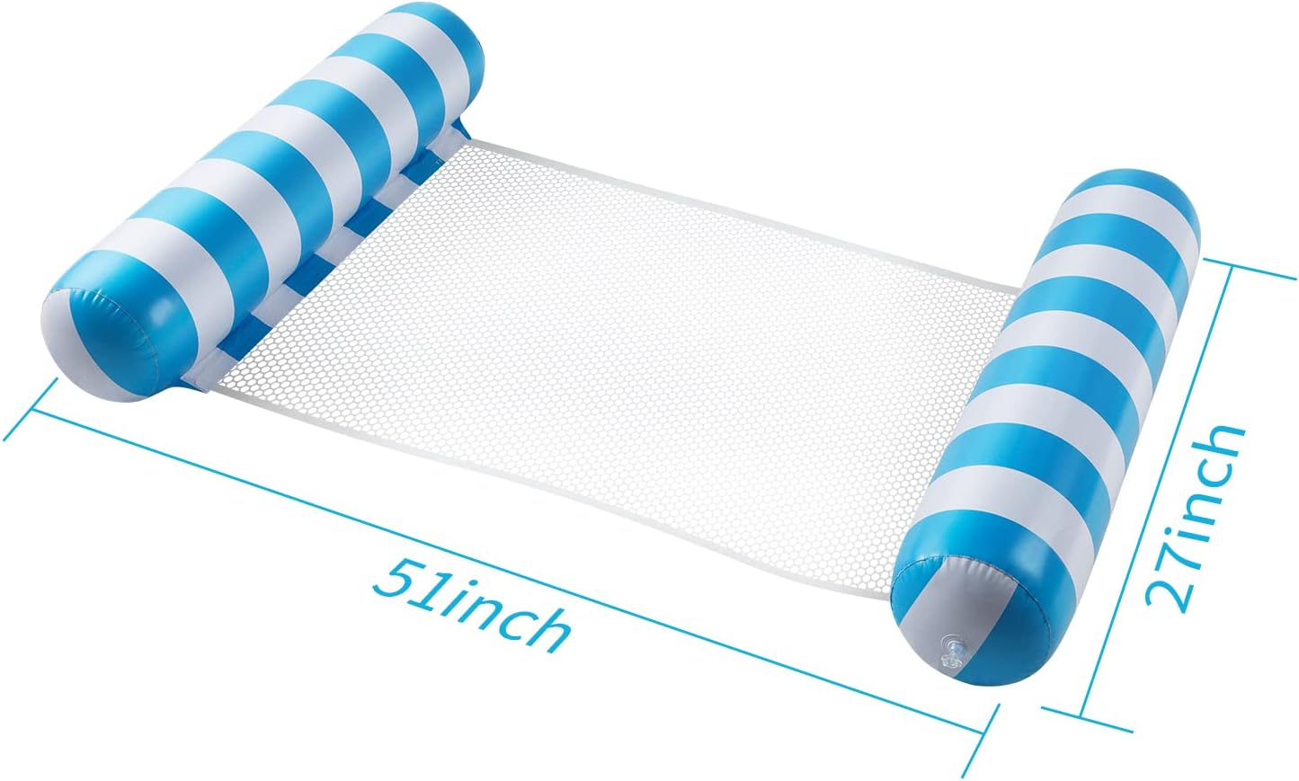 Składany dmuchany hamak wodny, – Pool Lounger Inflatable recenzja i cena