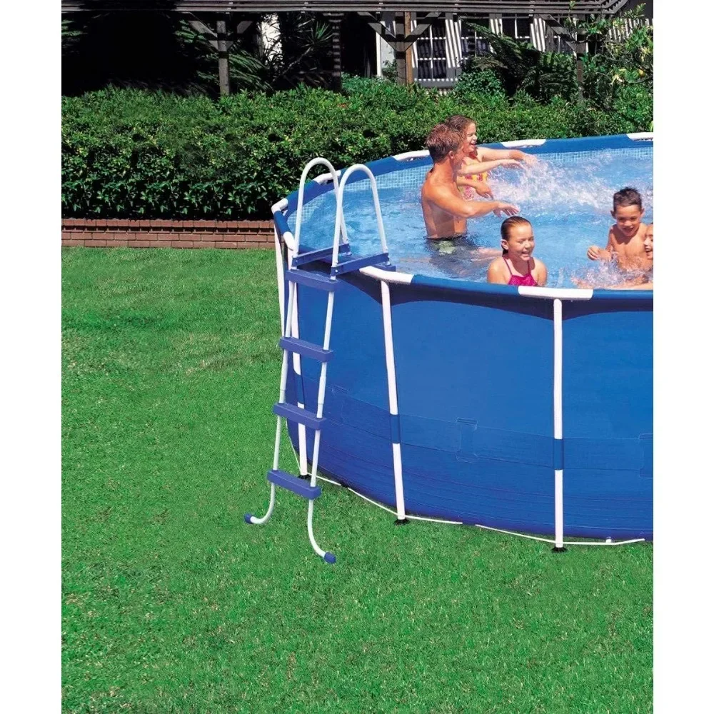 Zestaw basenu naziemnego z met – Pool Ladder Above Ground recenzja i cena