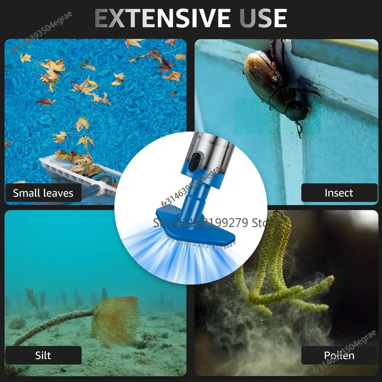 Nowy odkurzacz do basenu, akum – Pool Vacuum Manual recenzja i cena
