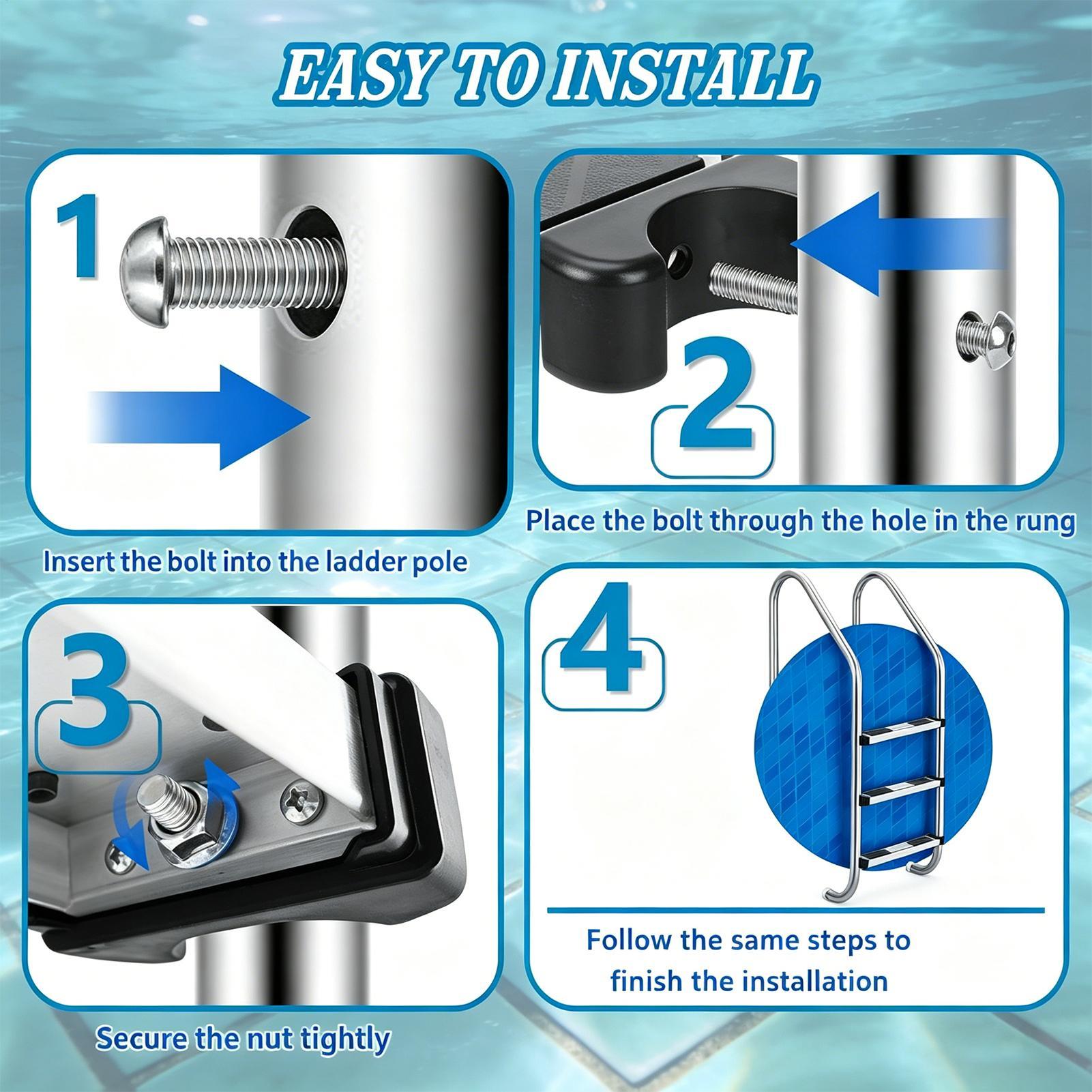 Wymienne stopnie do drabinki b – Pool Ladder Above Ground recenzja i cena