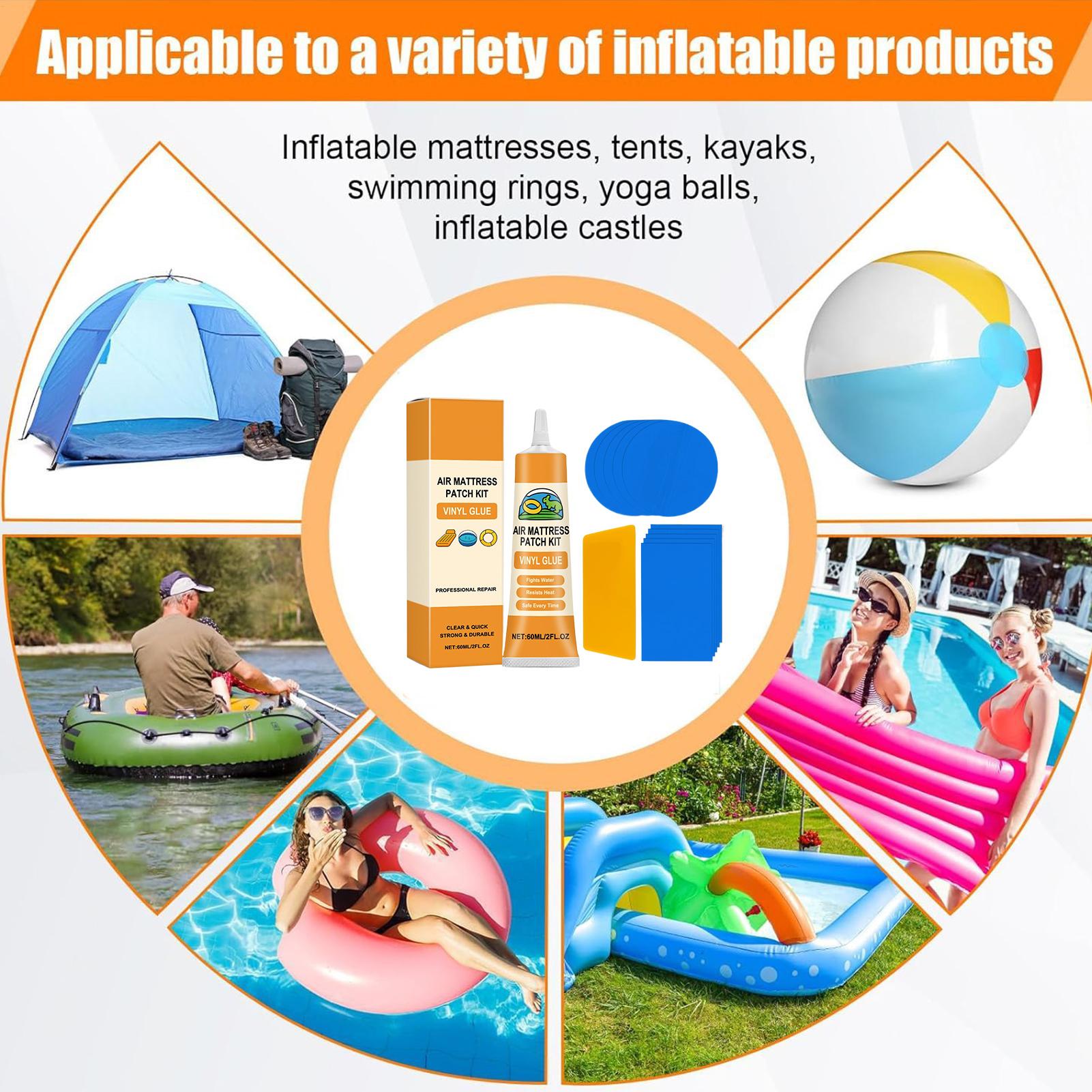 Zestaw naprawczy do węży, mate – Pool Lounger Inflatable recenzja i cena