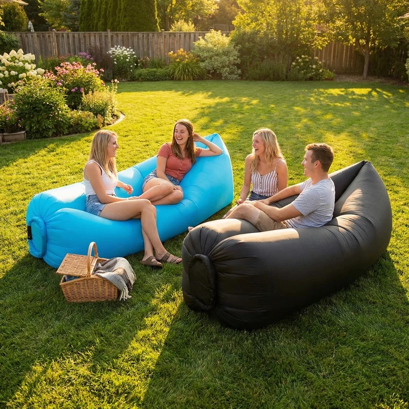Przenośna dmuchana sofa, szybk – Pool Lounger Inflatable recenzja i cena