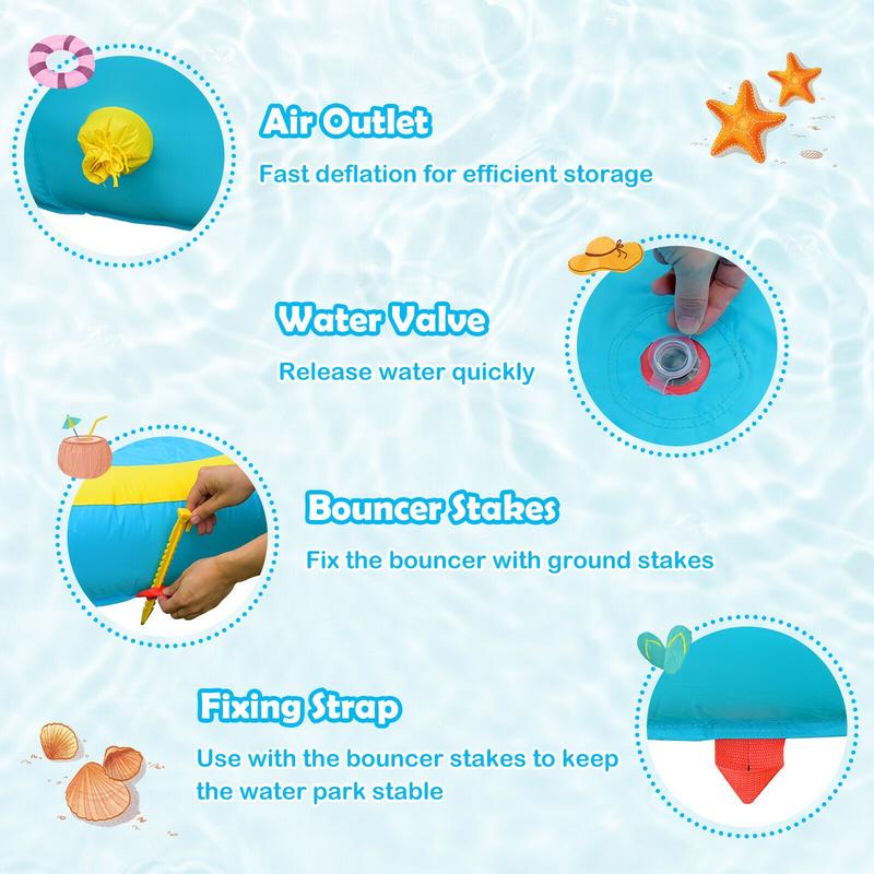 Nadmuchiwany park wodny z podw – Water Slide Inflatable recenzja i cena