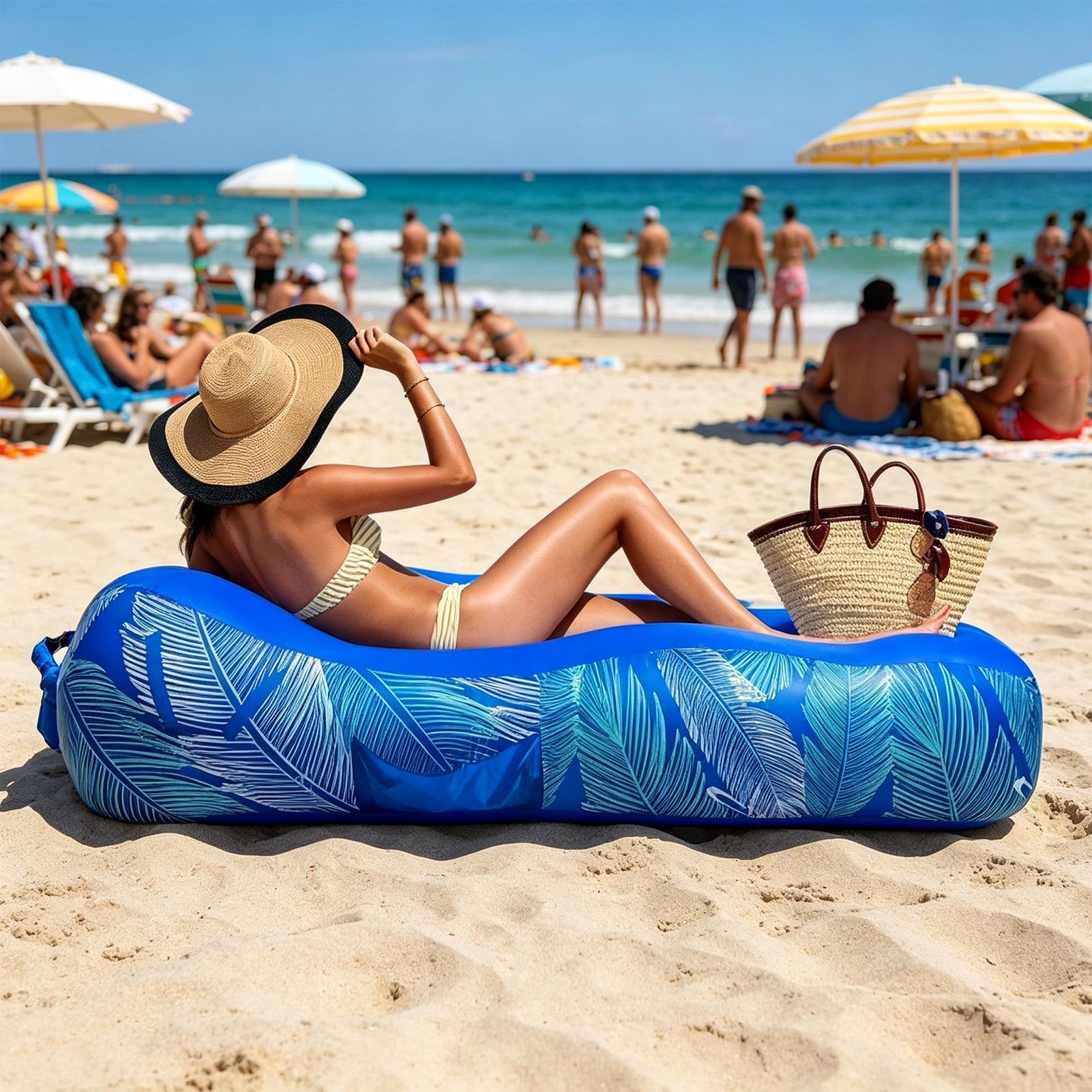 Nadmuchiwany leżak z osłoną pr – Pool Lounger Inflatable recenzja i cena