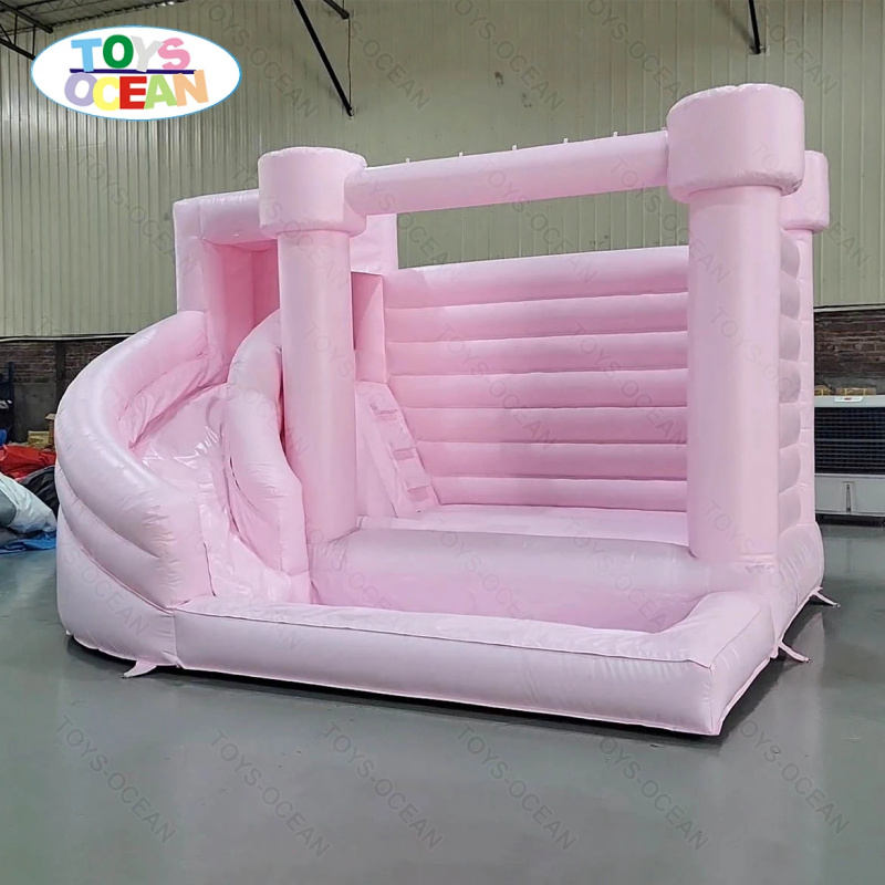 Niestandardowy różowy dmuchany – Water Slide Inflatable recenzja i cena