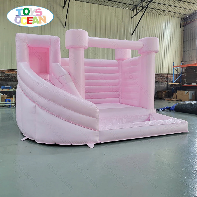 Niestandardowy różowy dmuchany – Water Slide Inflatable recenzja i cena