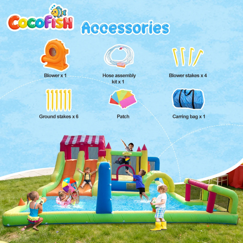 Cocofish Cocofish Letni Park W – Water Slide Inflatable recenzja i cena