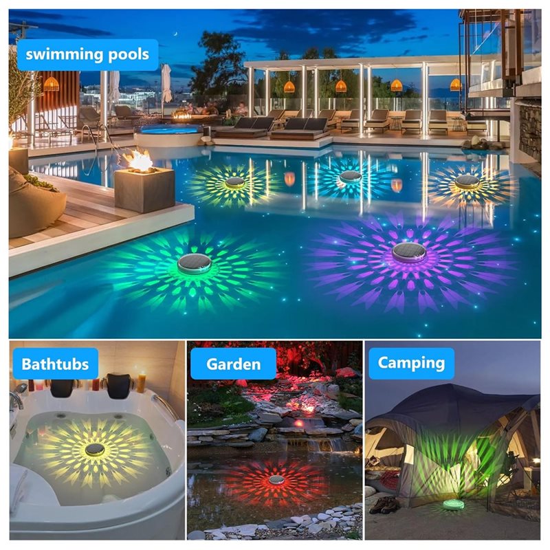 BMBY – pływające lampki do bas – Pool Light Solar Rechargeable recenzja i cena