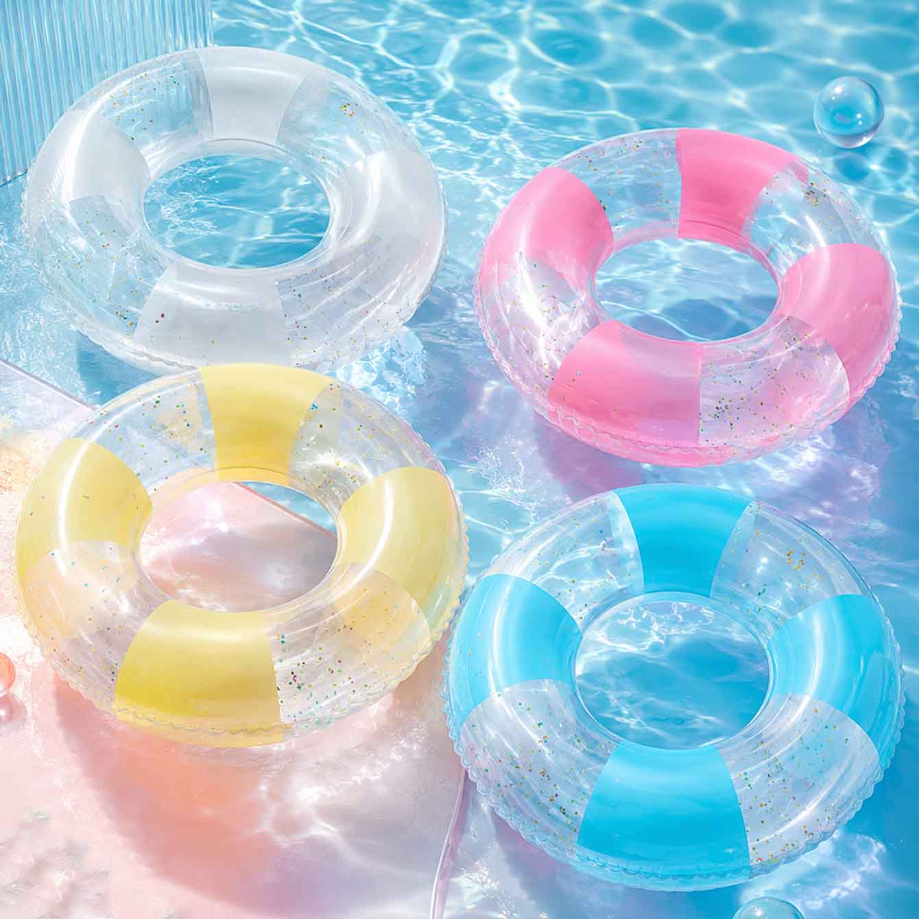 1 szt. Materac do pływania z u – Pool Float Ring Inflatable recenzja i cena
