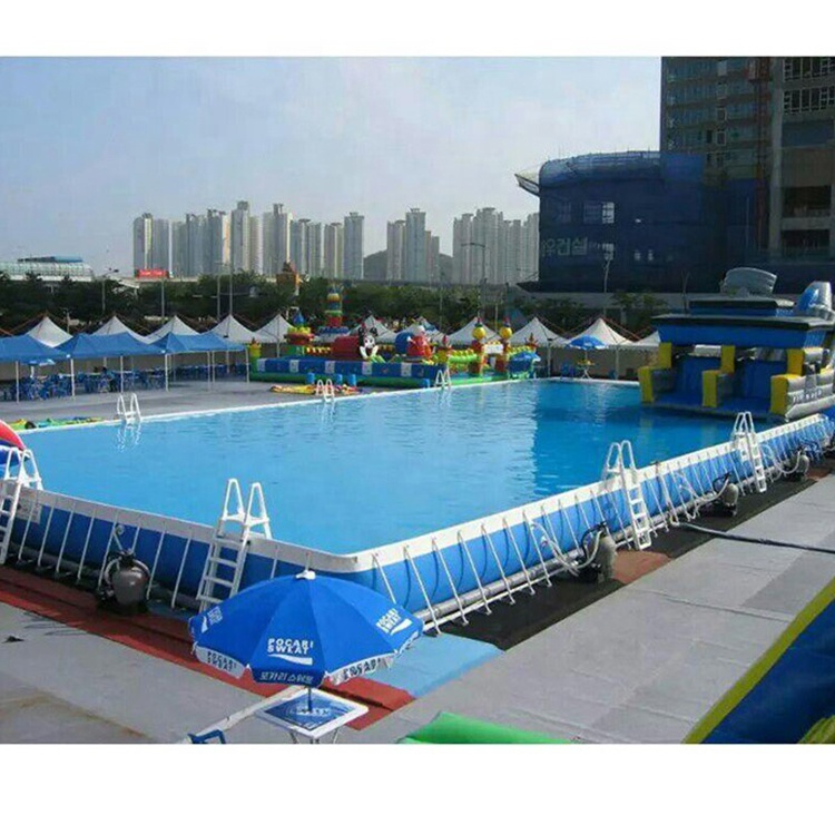 Basen naziemny z dużym ramowan – Pool Ladder Above Ground recenzja i cena