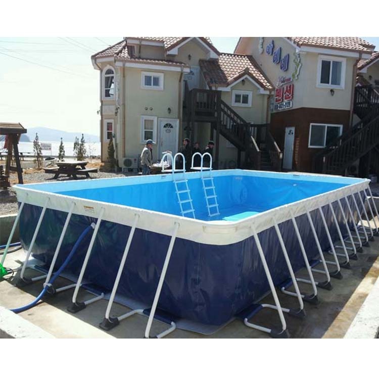 Basen naziemny z dużym ramowan – Pool Ladder Above Ground recenzja i cena