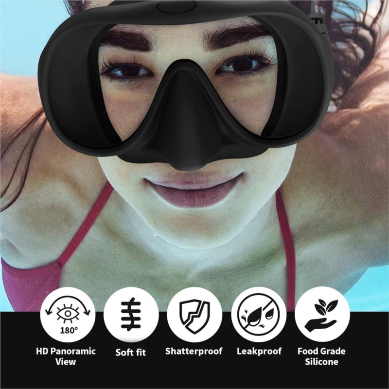 Profesjonalny sprzęt do freedi – Snorkel Mask Full Face recenzja i cena