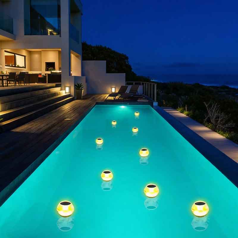 Solarna pływająca lampa do bas – Pool Light Solar Rechargeable recenzja i cena