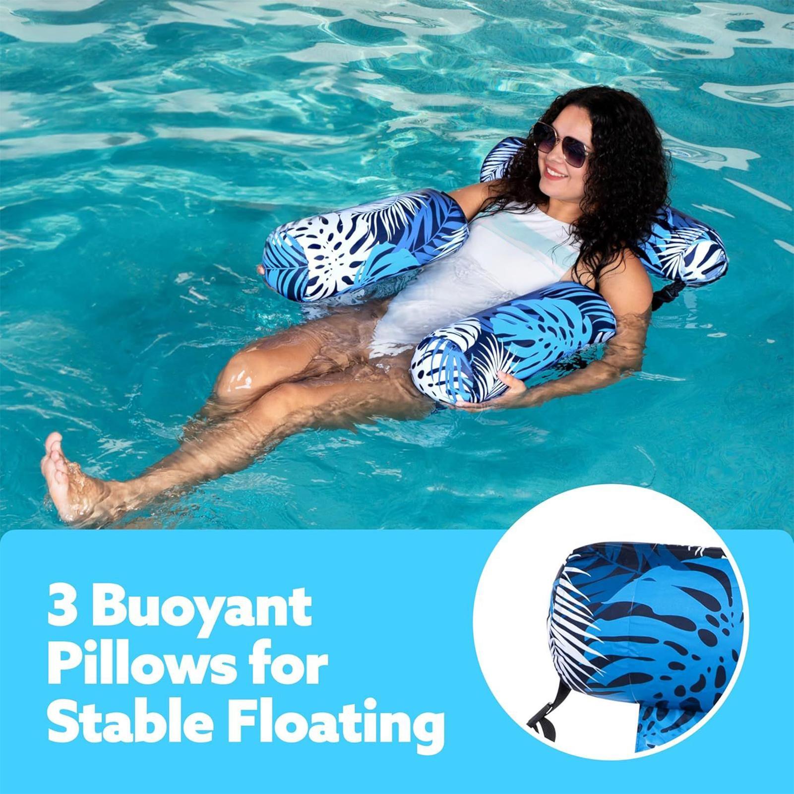 Letni dmuchany materac do pływ – Pool Lounger Inflatable recenzja i cena