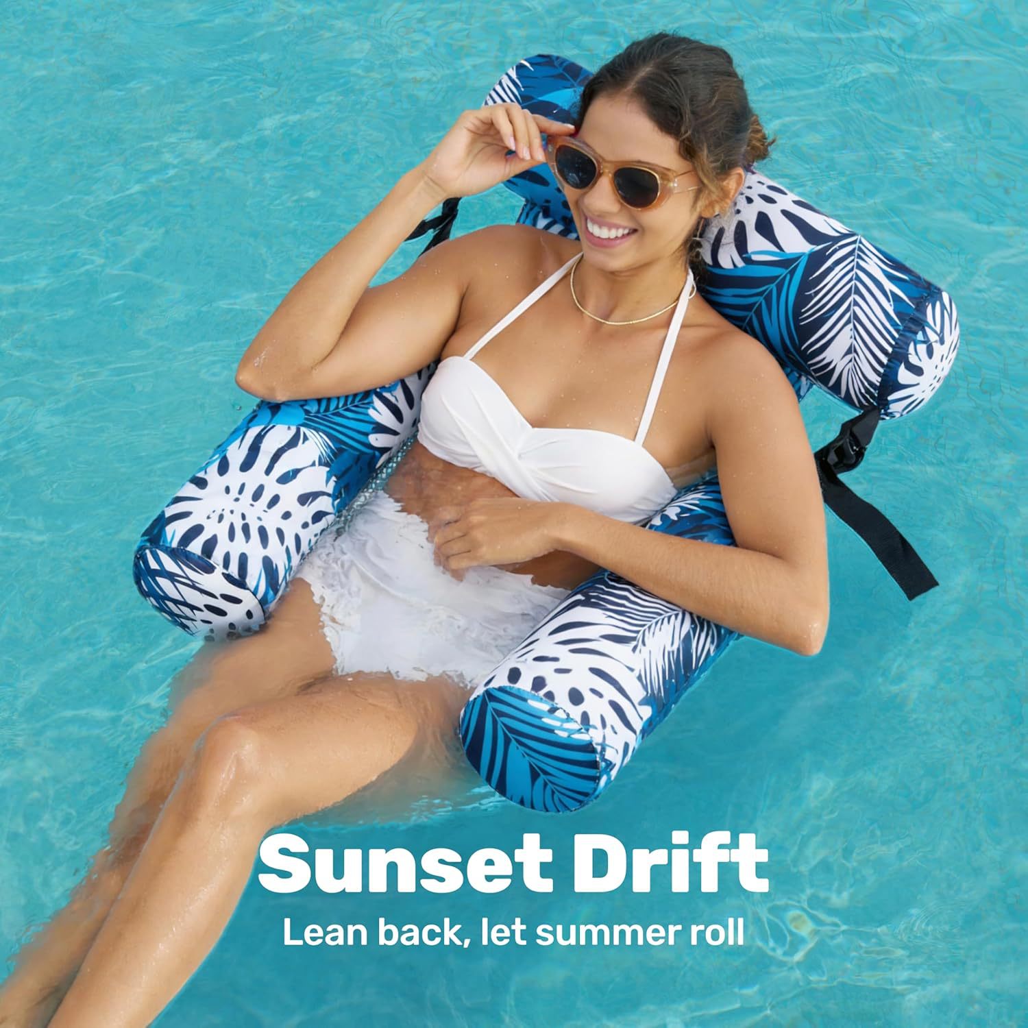 Letnie dmuchane leżaki na zewn – Pool Lounger Inflatable recenzja i cena