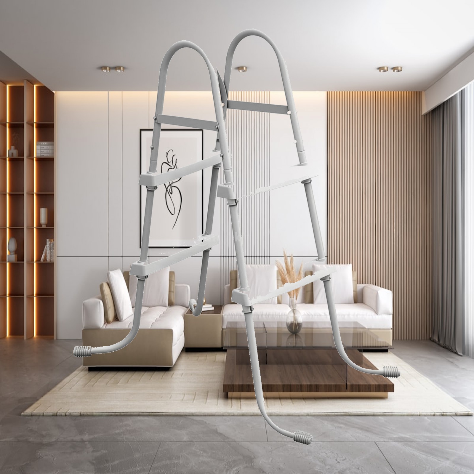 Drabinka basenowa w kształcie  – Pool Ladder Above Ground recenzja i cena