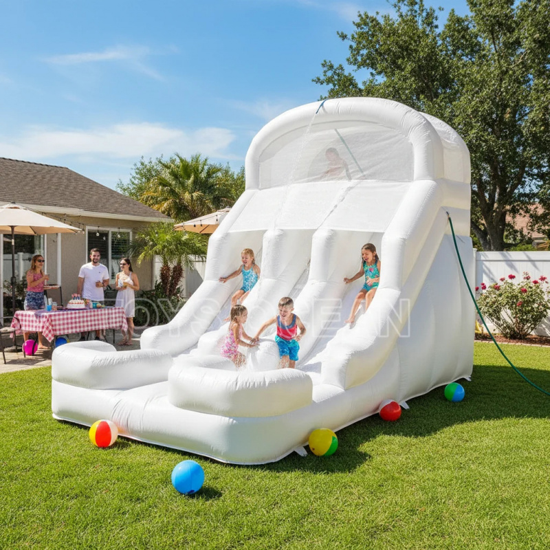 Dmuchana zjeżdżalnia wodna dla – Water Slide Inflatable recenzja i cena